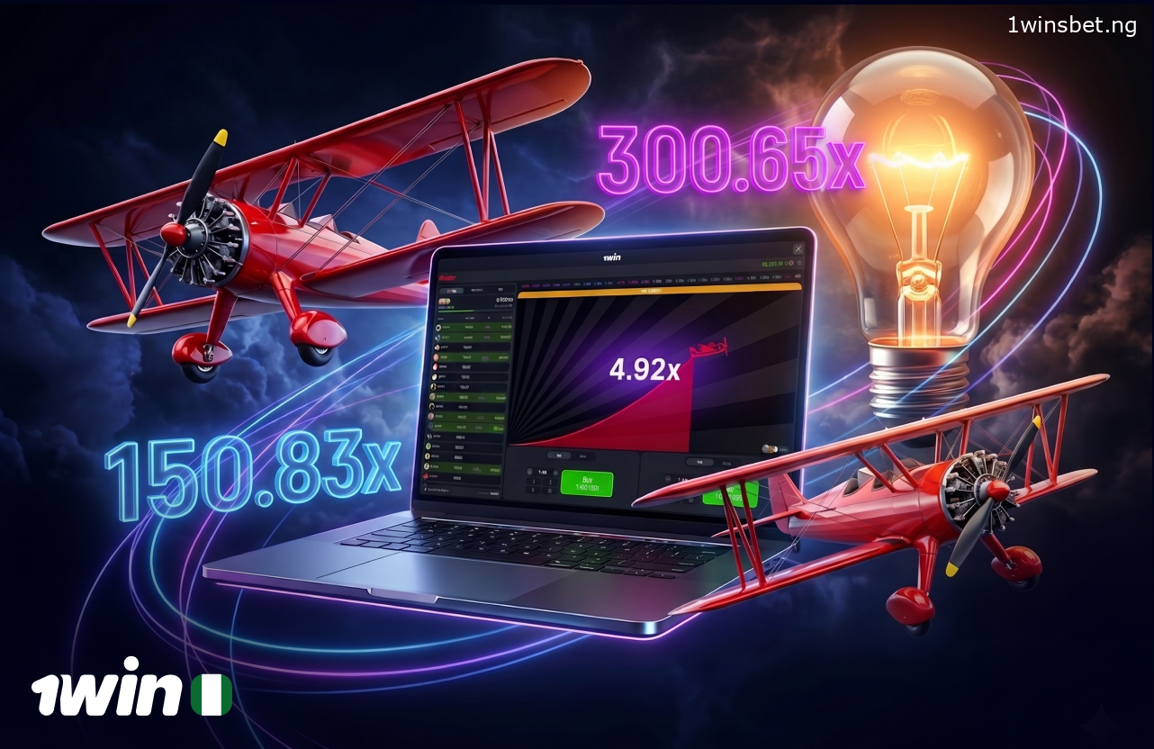 Experienced Nigerian gamblers on 1Win Aviator use proven methods to increase their probability of a payout